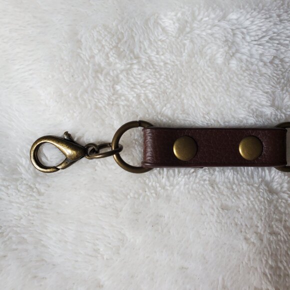 Vintage  Chain and Leather Belt - Picture 6 of 8